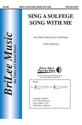 Sing a Solfege Song with Me Two-Part choral sheet music cover